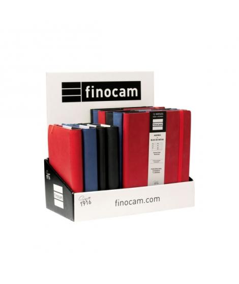 Finocam Duoband Expositor con 10 Agendas Surtidas - Anual 2026 - Formato Surtidos - Color Surtidos