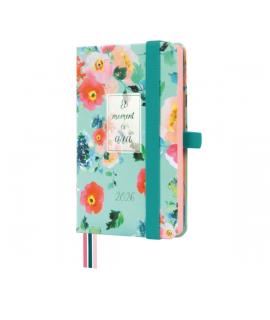 Finocam Minimal Design Agenda en Catalan - Anual 2026 - Tapa Dura - Cierre con Goma Elastica - Formato M2 - 86x15x132mm - Semana