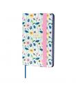 Finocam Flexi Joy Agenda - Anual 2026 - Tapa Blanda - Formato F2 - 85x13x130mm - Semana Vista Horizontal - Tematica de Flores