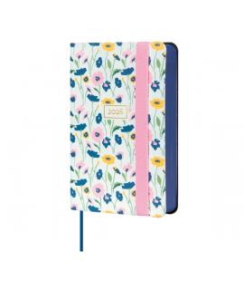 Finocam Flexi Joy Agenda en Catalan - Anual 2026 - Tapa Blanda - Formato F2 - 85x23x130mm - 1 Dia por Pagina - Tematica de Flore