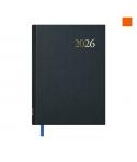 Dohe Segovia Agenda Anual Catalan - Semana Vista - Tamaño 14x20cm - Color Negro
