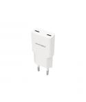 Nanocable Cargador de Pared 2xUSB-C/PD 30W - Color Blanco