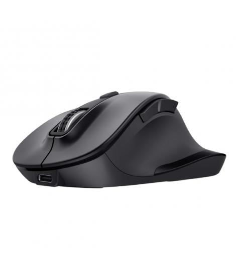 Trust Fyda Raton Inalambrico Multidispositivo - Bluetooth - 2400 dpi - 6 Botones - Color Negro