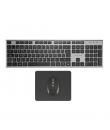 Tacens Zenith Combo Pack Inalabrico de Teclado Completo + Raton y Alfombrilla - Disposicion QWERTY ES - Teclas Silenciosas de Pe