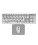 Tacens Zenith Combo Pack Inalabrico de Teclado Completo + Raton y Alfombrilla - Disposicion QWERTY ES - Teclas Silenciosas de Pe