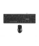 Tacens Anima ACP02 Pack USB Teclado Multimedia + Raton 1200dpi 3 Botones - Disposicion QWERTY ES - Cable de 1.3m - Teclas de Mem