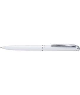 Pentel Energel High Class Boligrafo de Tinta Gel 0.7mm - Trazo 0.35mm - Recargable - Cuerpo Metalico - Color Blanco