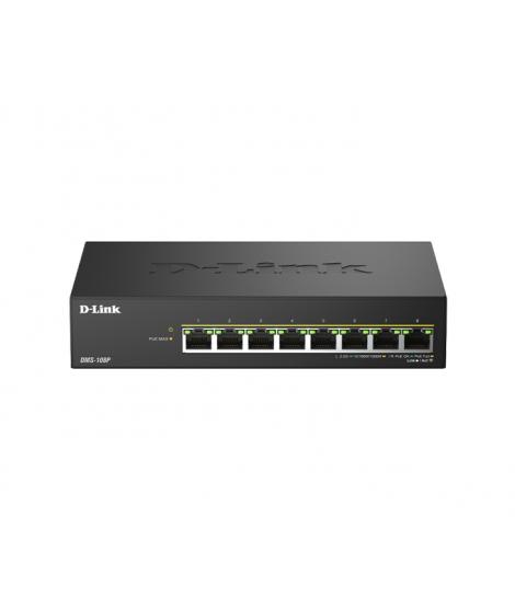 D-Link Switch 8 Puertos 2.5G PoE No Gestionado - Switching 40 Gbps - PoE 230W