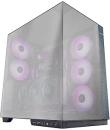 Mars Gaming MC-3GFPRO Caja Torre ATX - 2 Ventiladores ARGB Traseros Preinstalados - Triple Cristal Cromado - Montaje Vertical pa