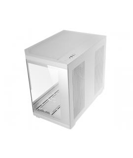 Mars Gaming MC‑3TCORELCDM Minitorre Ultracompacta - Soporte MicroATX/Mini-ITX - Triple Cristal Templado - Pantalla IPS de 7.2” P