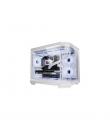 Mars Gaming MC-3TCOREM Minitorre Ultracompacta - Soporte MicroATX/Mini-ITX - Triple Cristal Templado - Doble Camara - 5 Ranuras 