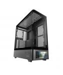 Mars Gaming MC-LCDPRO Caja Torre ATX - Pantalla IPS de 7.2” Personalizable - Cristal Templado Frontal y Lateral - Doble Camara -