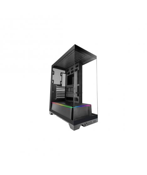 Mars Gaming MC-PRISMA Caja Torre ATX - Iluminacion ARGB Lateral y Frontal - Triple Cristal Templado - Soporte para Refrigeracion