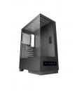 Mars Gaming MC-PULSAR Caja Torre ATX - Doble Cristal Templado - Pantalla LCD - Gestion de Cables - 453x350x196mm - Color Negro
