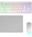 Mars Gaming MCPWTKL Combo Pack Gaming 3en1 - Teclado Hibrido H-Mech Formato TKL - Disposicion Francesa AZERTY FR - Raton 3200dpi