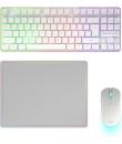 Mars Gaming MCPWTKL Combo Pack Gaming 3en1 - Teclado Hibrido H-Mech Formato TKL - Disposicion Internacional QWERTY US - Raton 32