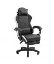 Mars Gaming MGC-X Silla Gaming Ergonomica - Reposapies Extensible - Cojines Lumbar y Cervical - 660x540x1250mm - Acabado en Cuer