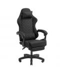 Mars Gaming MGC-X FABRIC Silla Gaming Ergonomica - Reposapies Extensible - Cojines Lumbar y Cervical - 660x540x1250mm - Tejido T