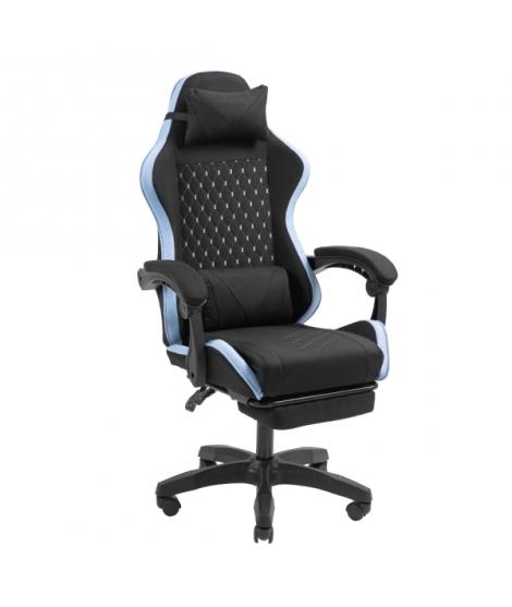 Mars Gaming MGC-X FABRIC Silla Gaming Ergonomica - Reposapies Extensible - Cojines Lumbar y Cervical - 660x540x1250mm - Tejido T