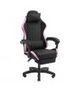 Mars Gaming MGC-X FABRIC Silla Gaming Ergonomica - Reposapies Extensible - Cojines Lumbar y Cervical - 660x540x1250mm - Tejido T