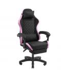 Mars Gaming MGC-X FABRIC Silla Gaming Ergonomica - Reposapies Extensible - Cojines Lumbar y Cervical - 660x540x1250mm - Tejido T