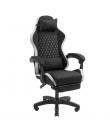 Mars Gaming MGC-X FABRIC Silla Gaming Ergonomica - Reposapies Extensible - Cojines Lumbar y Cervical - 660x540x1250mm - Tejido T