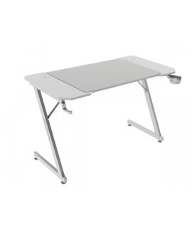 Mars Gaming MGD-X120 Mesa Gaming - Soportes Auriculares y Bebidas - Alfombrilla XXL - Estructura Acero - 120x60x1.5cm - Acabado 