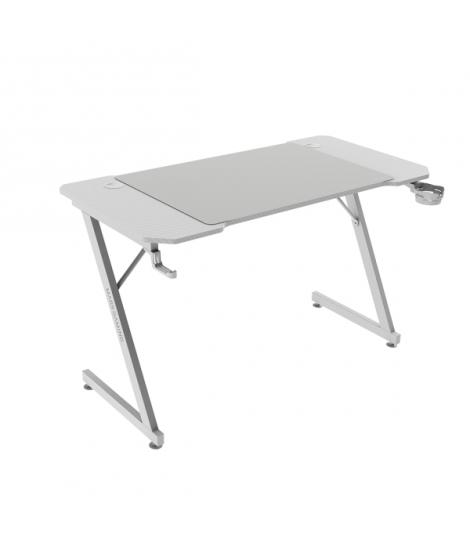 Mars Gaming MGD-X120 Mesa Gaming - Soportes Auriculares y Bebidas - Alfombrilla XXL - Estructura Acero - 120x60x1.5cm - Acabado 