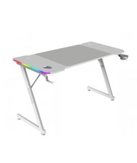 Mars Gaming MGD-X140RGB Mesa Gaming - Iluminacion ARGB con Mando - Soportes Auriculares y Bebidas - Alfombrilla XXL - Estructura