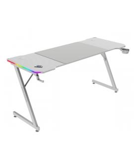 Mars Gaming MGD-X160RGB Mesa Gaming - Iluminacion ARGB con Mando - Soportes Auriculares y Bebidas - Alfombrilla XXL - Estructura