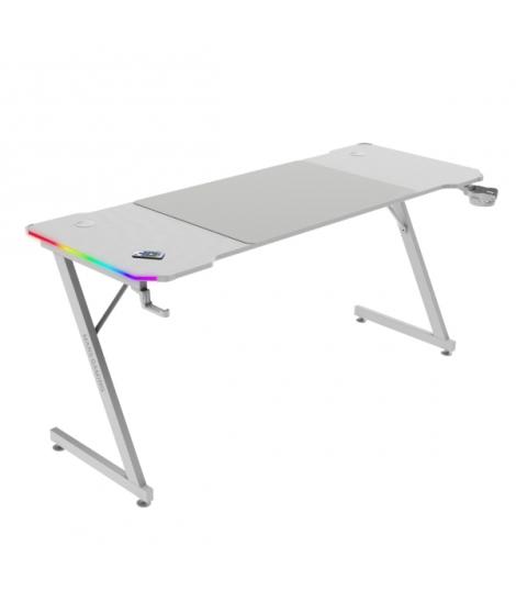 Mars Gaming MGD-X160RGB Mesa Gaming - Iluminacion ARGB con Mando - Soportes Auriculares y Bebidas - Alfombrilla XXL - Estructura