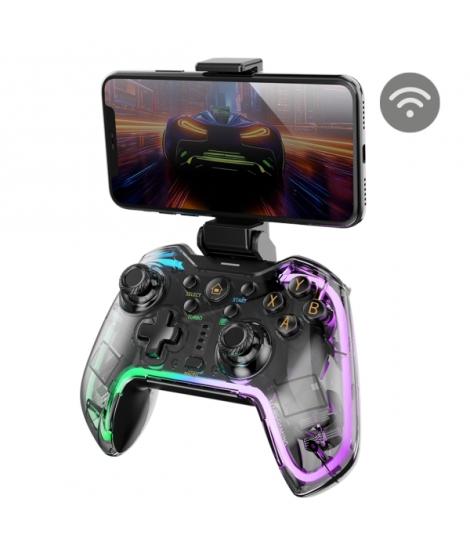 Mars Gaming MGP-BT2 Gamepad Bluetooth Multiplataforma - Vibracion Haptica - Adaptador para Smartphones Universal - Funcion Turbo