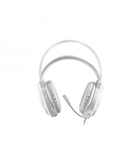 Mars Gaming MH124 Auriculares Gaming - Cable de 180cm - Control de Volumen - Microfono Flexible Integrado - Iluminacion FRGB - C