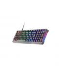 Mars Gaming MKPRO Teclado Completo Hibrido H-Mech - Switch SKN Azul - Disposicion QWERTY ES - Iluminacion RGB Chroma - 385x140x4