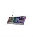 Mars Gaming MKPRO Teclado Completo Hibrido H-Mech - Switch SKN Amarillo - Disposicion Francesa AZERTY FR - Iluminacion RGB Chrom