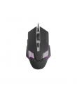Mars Gaming MM024 Raton Gaming Optico - Sensor 4000dpi - Switches HUANO - Iluminacion RGB - 127x73x35mm - Color Negro