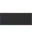 Mars Gaming MMP224 Alfombrilla Extragrande - Base Antideslizante - Superficie Nanotextil Flexible - 880x330x3mm - Color Negro