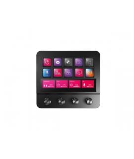 Mars Gaming MSD-PRO Dispositivo de Control para Retransmisiones/Streaming, Trabajo, Gaming - 10 Teclas LCD - 4 Diales Personaliz