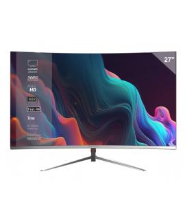 Mars Gaming MV-27C Monitor Curvo de 27" FullHD 200Hz - Respuesta 1ms - Compatible con FreeSync y G-Sync - HDMI - Displayport - J