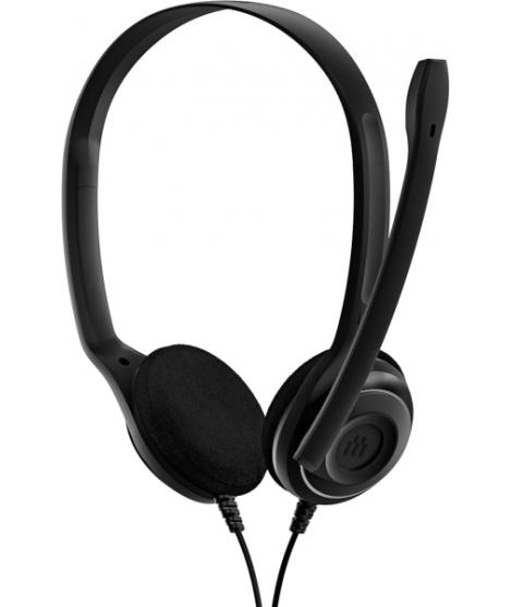 Epos PC 8 USB Auricular Estereo con Microfono - Cable de 2m - Color Negro
