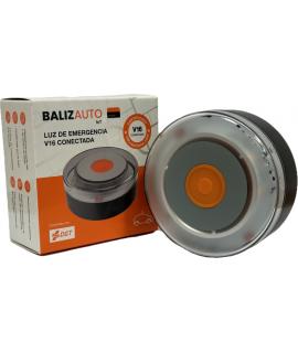 Balizauto IoT Baliza de Señalizacion de Emergencia V16 Conectada con DGT - Proteccion IP54 - Datos hasta Enero 2038