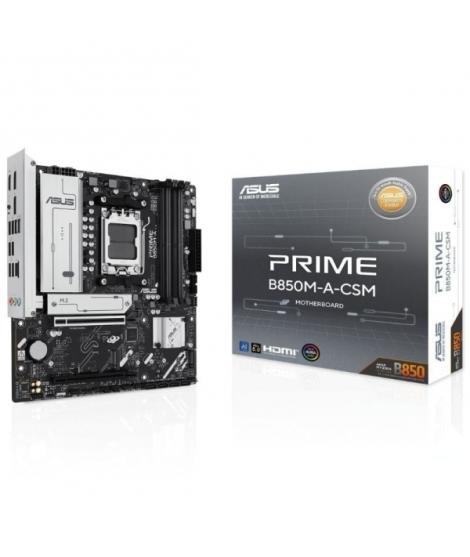 Asus Prime B850M-A-CSM Placa Base AM5 - 4x DDR5, 3x M2, 4x Sata III, PCIe 3.0, 4.0, USB 2.0, 3.2, USB-C, RJ-45, HDMI, DisplayPor
