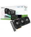 PNY GeForce RTX 5070 OC Tarjeta Grafica 12GB GDDR7 Overclocked, Triple Fan, 1X HDMI, 3X DisplayPorts