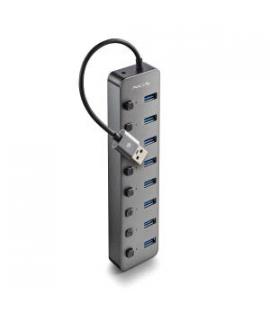 NGS IHUB8 Hub USB 3.0 - 8 Puertos USB 3.0 con Interruptores - Hasta 5Gbps