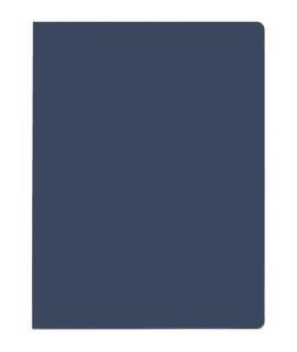 Elba Gio Pack de 50 Subcarpetas de Cartulina 230gr - Formato Folio - Ranura para Fastener - Color Azul Oscuro