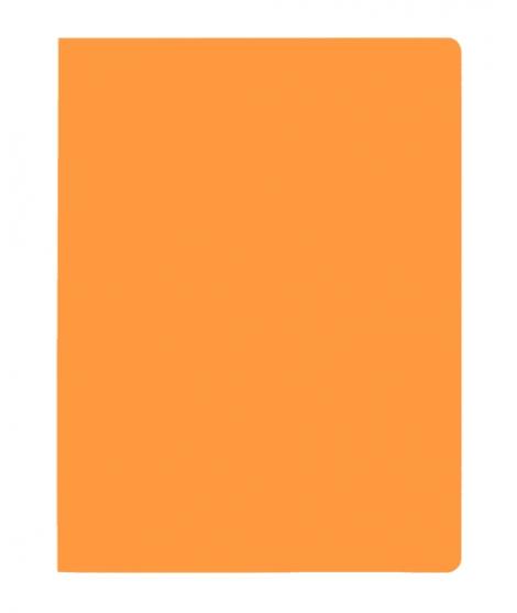 Elba Gio Pack de 50 Subcarpetas de Cartulina 230gr - Formato Folio - Ranura para Fastener - Color Naranja Intenso