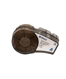 Brady M21-1250-427 Cinta de Etiquetas Original Vinilo Autolaminable - Texto Negro sobre Fondo Blanco - Ancho 31,75mm x 4,30m