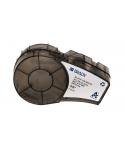 Brady M21-375-499 Cinta de Etiquetas Original Tela de Nylon - Texto Negro sobre Fondo Blanco - Ancho 9,53mm x 4,88m