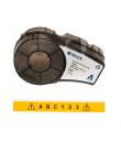 Brady M21-375-595-YL Cinta de Etiquetas Original Vinilo - Texto Negro sobre Fondo Amarillo - Ancho 9.53mm x 6,40m