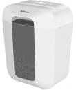 Fellowes LX50 Destructora de Papel Manual Corte en Particulas P-4 - Destruye hasta 9 Hojas a la Vez - Capacidad de la Papelera 1